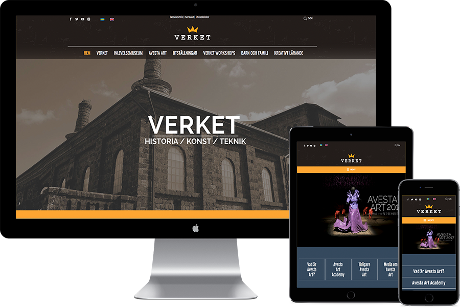 Webbplats Verket